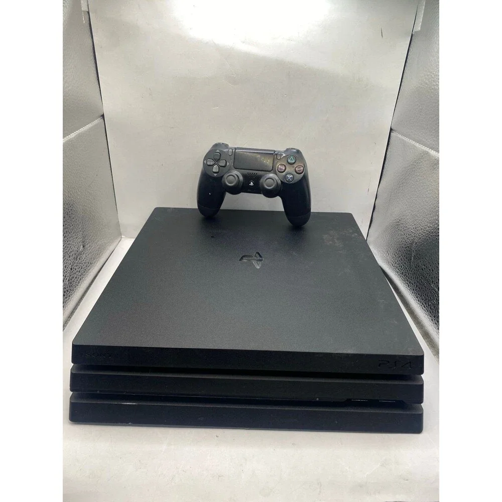 Sony PlayStation 4 Pro 1TB LOW FIRMWARE PS4 v10 With Controller Tested ps4 pro